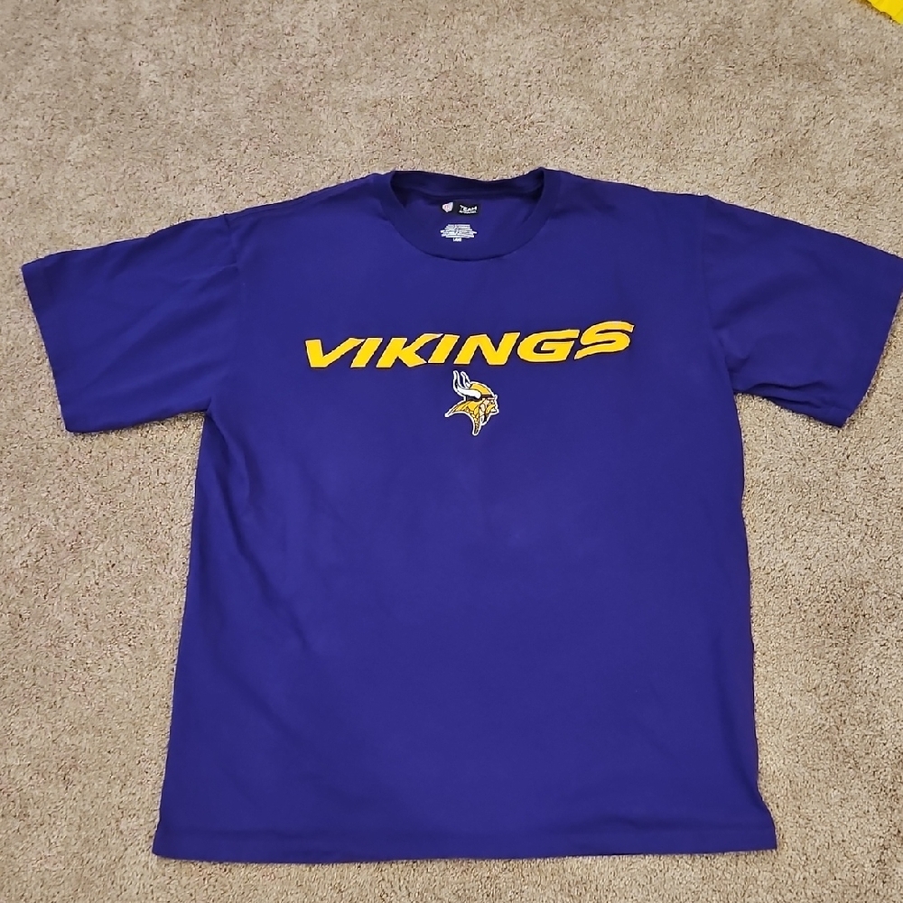 Purple Vikings Short Sleeve Tee